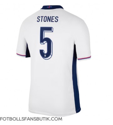 England John Stones #5 Replika Hemmatröja EM 2024 Kortärmad